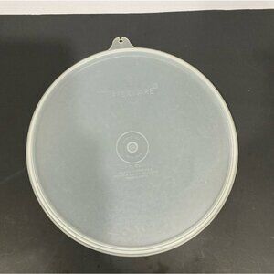 Vintage Tupperware 8” Sheer Round Replacement Plastic Lid #229-19